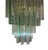 1960s 1960s Italian Venini Murano Crystal Tri-Glass Prism Wall Sconces - Set of Four For Sale - Image 5 of 9