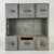 A very sweet hand made wall cabinet. It's primitively made and very utilitarian. "Top craftsmanship" was not the goal...