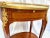 Mid 20th Century French Transitional Louis Xv/Xvi Style Oval Marquetry Side Table For Sale - Image 5 of 12