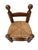 1940s French Rustic Brutalist Low Side Chair by Charles Dudouyt, 1940s For Sale - Image 5 of 13
