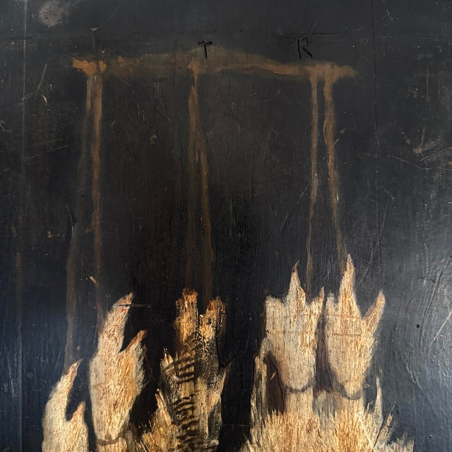 19th Century 19th Century English Painted Upland Hunt Still Life Panel For Sale - Image 5 of 15