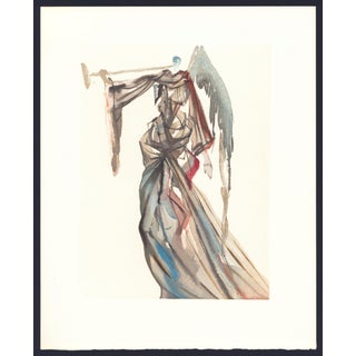 1963 Dalí Divine Comedy Engraving Paradis Chant 10 "Le Chant Des Esprits Sages" (The Song of the Wise Spirits) For Sale