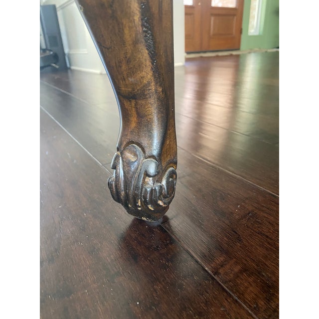 Tan Contemporary Attributed to Marge Carson Tan Velvet & Silk Accent Chairs – Set of 2 For Sale - Image 8 of 10