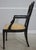 Hepplewhite Set of 10 Henkel Harris Black Finish Hepplewhite Dining Room Chairs For Sale - Image 3 of 18