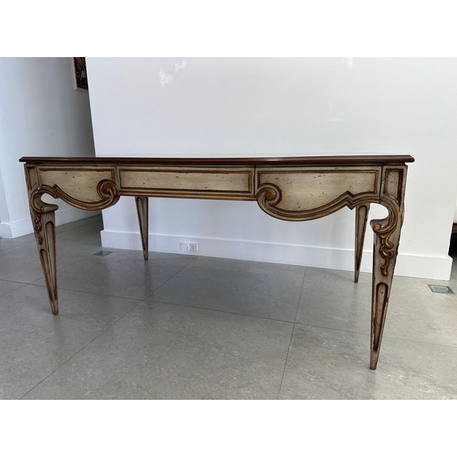 Traditional Karges Venetian Table Desk For Sale - Image 3 of 8
