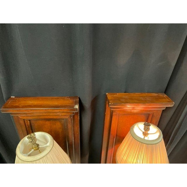 I bought these at an auction in Virginia. I have to admit I wanted to dismount theme and use the bronze as the sconces for...
