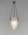 1920s French Art Deco Pendant Light by Marius Sabino 1930 France For Sale - Image 5 of 18