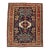 Fine Antique Persian Karajeh Heriz Rug 4'7" X 5’10” For Sale