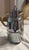 Metal Vintage Chrome Hammered Insulated Coffee & Tea Server, Made in Taiwan, C. 1980s For Sale - Image 7 of 11