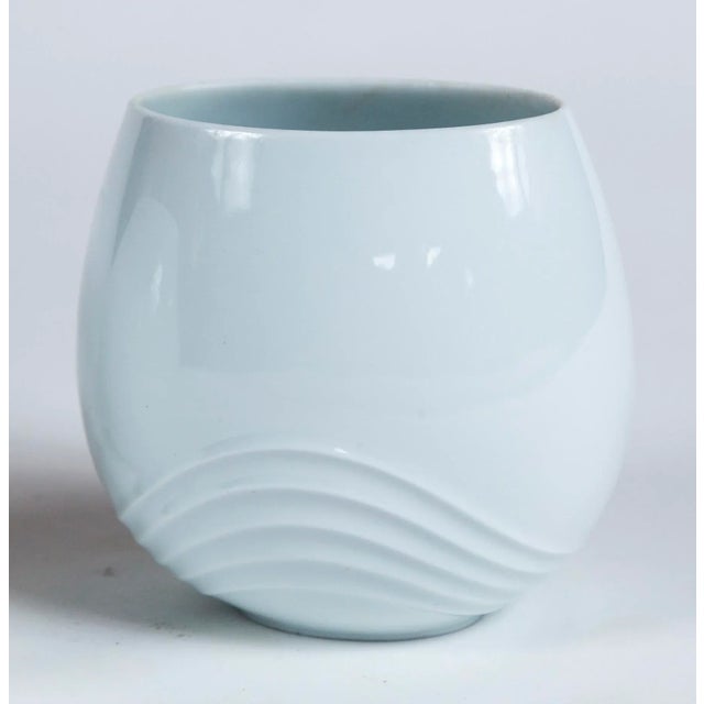 Mid-Century Modern Pair Rosamonde Nairac Vases, Rosenthal, Circa 1960's For Sale - Image 3 of 11