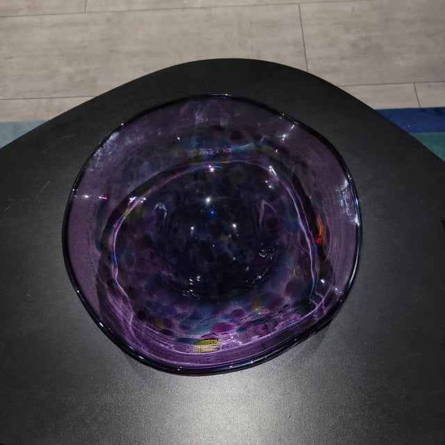 Late 20th Century Shawn Messenger Art Glass Bowl For Sale In Atlanta - Image 6 of 8