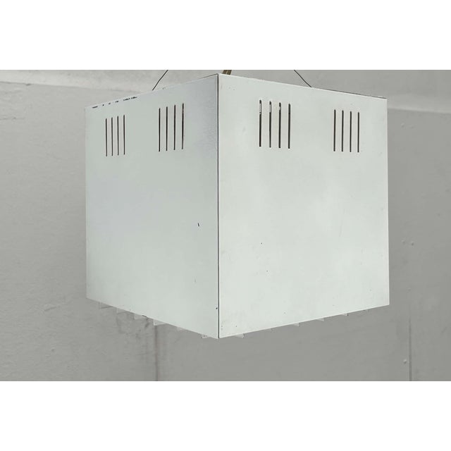 Mid-Century Modern Minimalist Cube Flush Mount, Finland, 1960s For Sale - Image 18 of 18