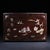 Chinese Antique Chinese Hardwood Inlaid "Mandarin Ducks" Jewelry Box With Bronze Lock For Sale - Image 3 of 10
