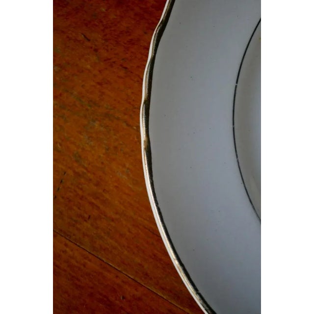 Industrial Vintage Dinnerware Service from Moulin des Loups, Orchies, France, Set of 31 For Sale - Image 3 of 7