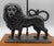 Mid 19th Century C. 1860s English Cast Iron Lion Mounted Lamp For Sale - Image 5 of 5
