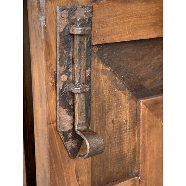 Late 19th Century Catalan Spanish Baroque Carved Oak Tuscan Credenza For Sale - Image 11 of 12