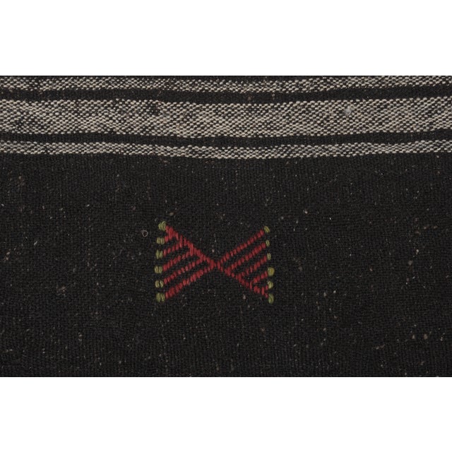 Turkish Striped Goat Hair Kilim 8'3'' X 10'3'' For Sale - Image 9 of 11