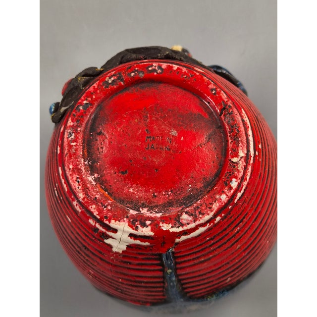 Vintage Japanese Sumida Gawa Jar Vase, 1920s For Sale - Image 10 of 13