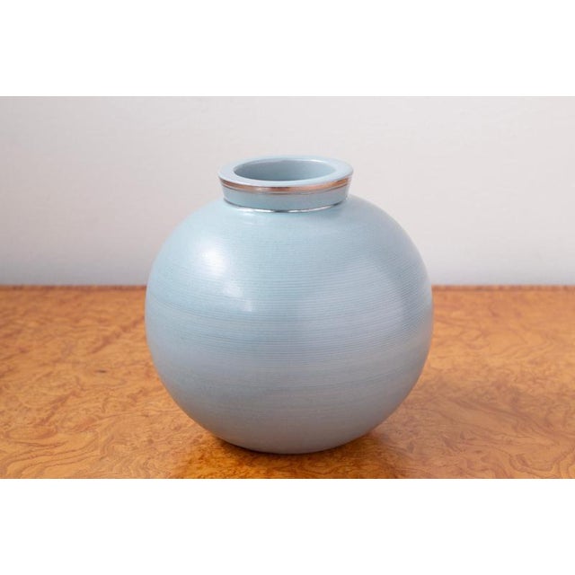 Gustavsberg Aria Vase from Wilhelm Kåge, 1930s For Sale - Image 4 of 9