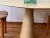 Postmodern Angelo Mangiarotti Cream Off White Marble Dining Table, Pedestal Base For Sale - Image 6 of 14