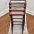 Late 20th Century Vintage Brandt Furniture, Four Glass Top Nesting Tables (A Quartetto), Antique Mahogany Finish For Sale - Image 5 of 16