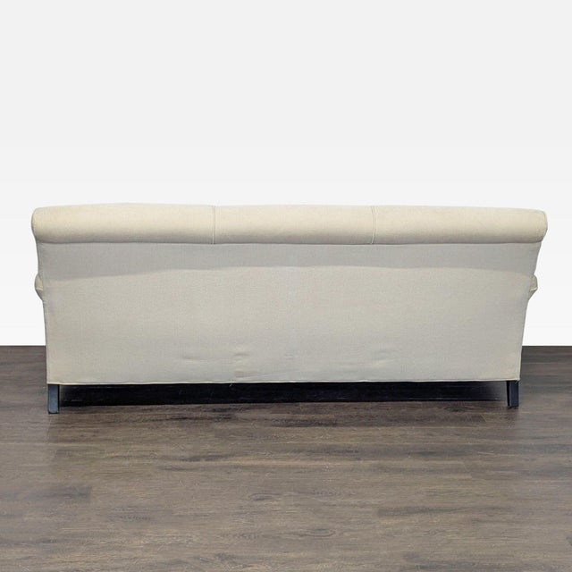 2010s Restoration Hardware 3-Seat Classic Cream Sofa For Sale - Image 5 of 10