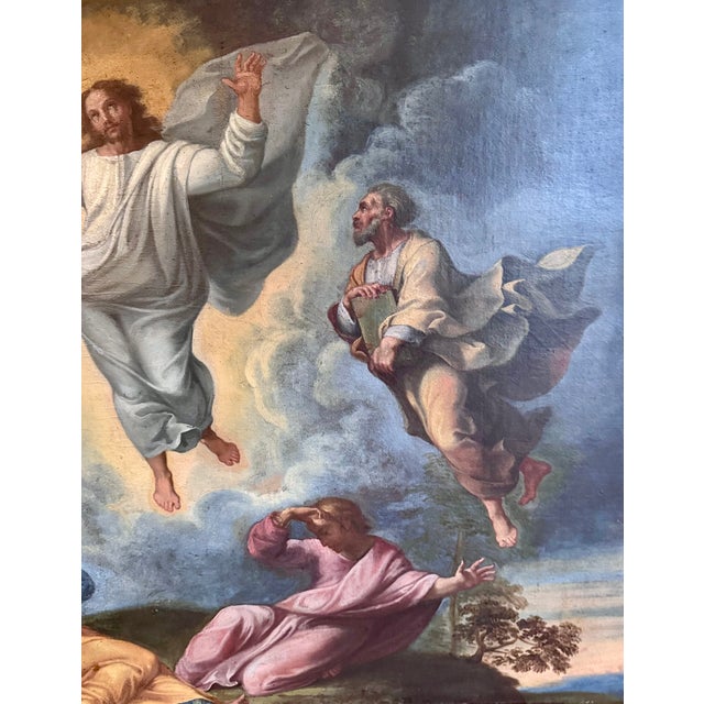The Transfiguration of Christ, 1750, Oil on Canvas For Sale - Image 7 of 11