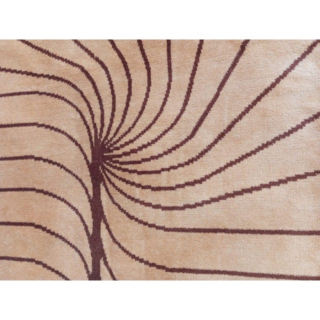 Textile Op-Art Style Rug, Belgium, 1970s For Sale - Image 7 of 12