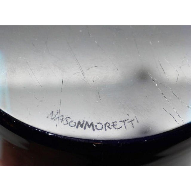 Contemporary Nason Moretti - Modi Blue Vase by Nason Moretti For Sale - Image 3 of 5