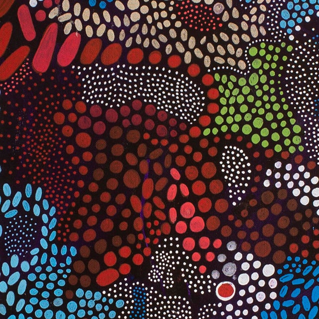 Beethoven — Abstract Expressionist Painting, Oil Markers and Acrylics on Canvas, 36 × 36 In For Sale In Chicago - Image 6 of 9