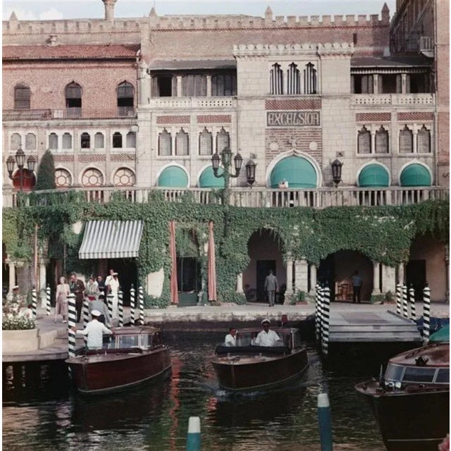 Westin Excelsior 1957 by Slim Aarons Slim Aarons Limited Estate Edition The Westin Excelsior Hotel on the Lido in Venice,...