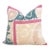 Peach Rose Vintage Suzani Pillow For Sale