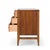 Mid 20th Century Broyhill Brasilia Mid Century Walnut and Brass Credenza For Sale - Image 5 of 10