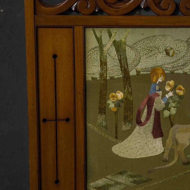 Edwardian Mahogany Fireplace Overmantel For Sale - Image 4 of 10