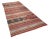 Mid-Century Modern Vintage Handwoven Turkish Kilim Rug For Sale - Image 3 of 7