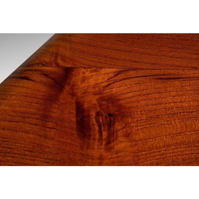 Danish Mid-Century Modern Two-Tiered 'Minerva' Table in Solid Teak Attributed to Peter Hvidt & Orla Mølgaard for France & Sons, Denmark, C. 1960s For Sale - Image 13 of 18