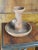 1960s 1960s Brutalism Terracotta Candlestick, James Bréda For Sale - Image 5 of 8