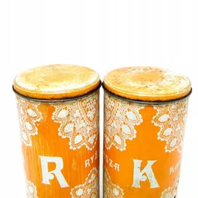 Postmodern Grains Container, Poland, 1970s, Set of 2, in Good conditions. Designed 1970 to 1979