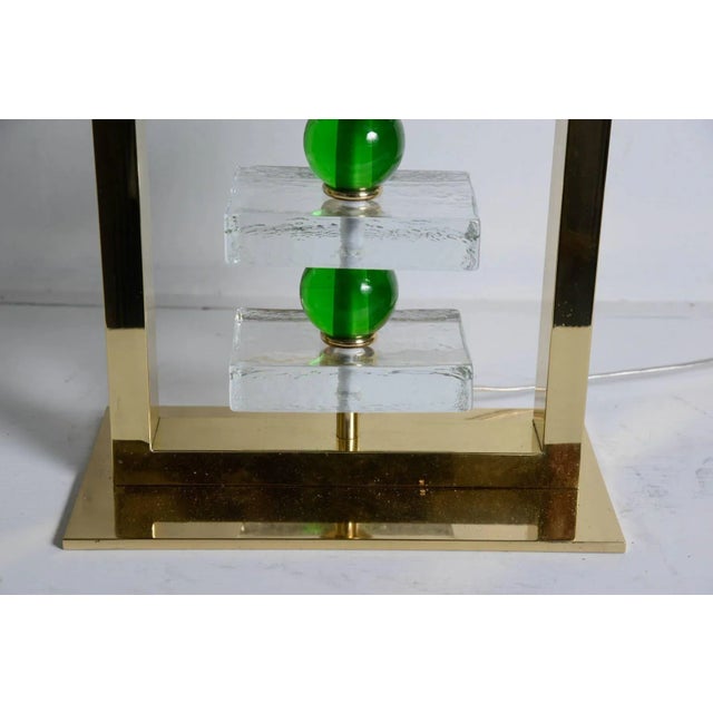 Vintage Murano Glass Lamps, Set of 2 For Sale - Image 3 of 7