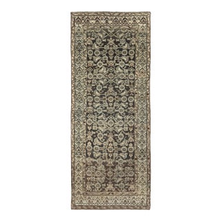 Galerie Shabab Collection Early 20th Century Persian Malayer Throw Rug For Sale