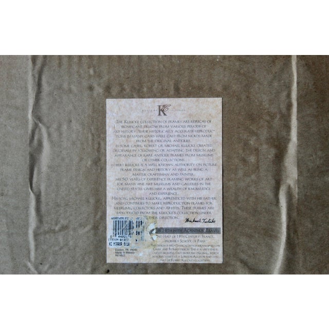 Kulicke Reproduction School of Paris Style Rectangular Wall Mirror For Sale - Image 11 of 12