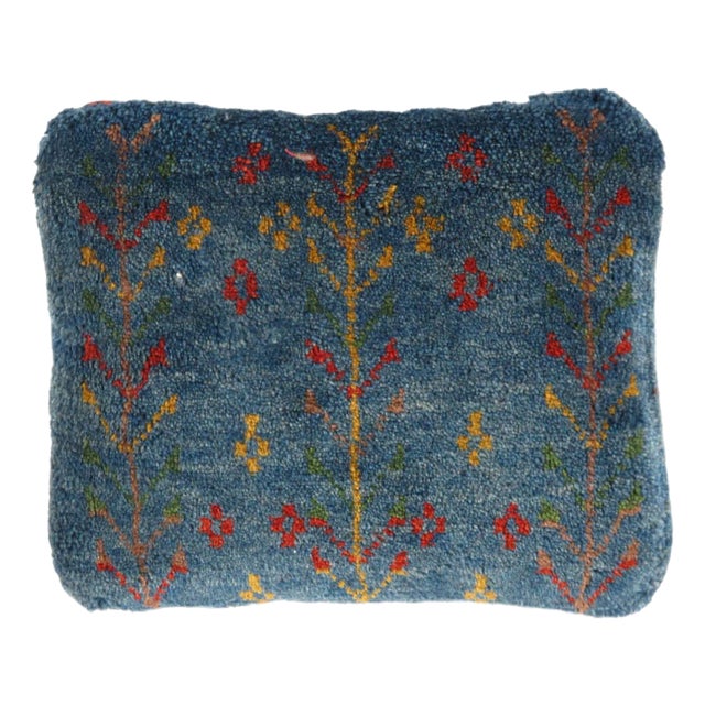 Pasargad DC Fine Hand Knotted Persian Gabbeh Pillow For Sale