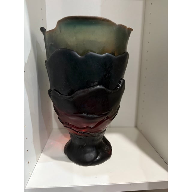 Gaetano Pesce Gaetano Pesce Medusa Large Resin Vase for Fish Design, Italy 1995, Signed For Sale - Image 4 of 10