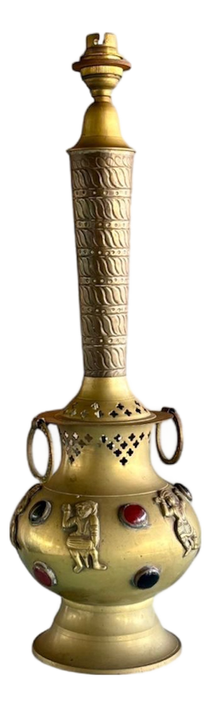 Vintage Oriental Table Lamp, 1960s