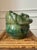 Vintage Handmade Green Chunky Brutalist Vase /Vessel For Sale - Image 10 of 12