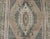 Vintage Oushak in Gray Green, Beige, Camel Background and Light Green Border For Sale In Atlanta - Image 6 of 9