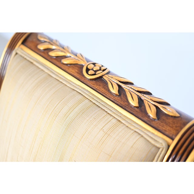 Karges Furniture Louis XVI Style Dining Chairs With Gilt Accents, Set of 6 For Sale - Image 14 of 14