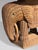 Italian Handwoven Wicker Elephant Shaped Side Table from Vivai Del Sud, 1970 For Sale - Image 9 of 10