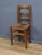 Cherrywood Straw-Seated Chairs Late 19th Century, 1890s, Set of 2 For Sale - Image 9 of 15