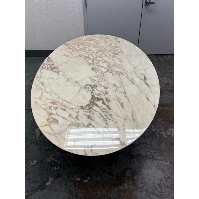2000 - 2009 Eero Saarinen for Knoll 50th Anniversary Marble Tulip Dining Table For Sale - Image 5 of 12